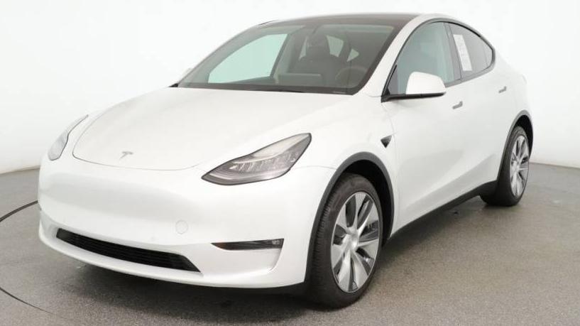 TESLA MODEL Y 2021 5YJYGDEE3MF263066 image